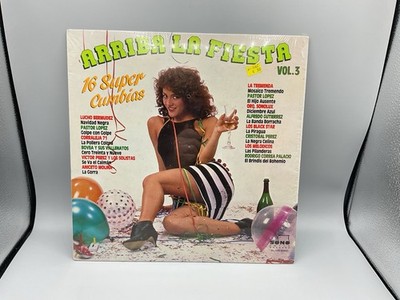 Arriba La Fiesta Vol. 3 16 Super Cumbias * Lp Vinyl Record 1987