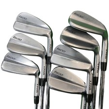 PING i500 Iron Set Black Dot 5-W,U Regular Flex NS Pro Zelos 8 RH