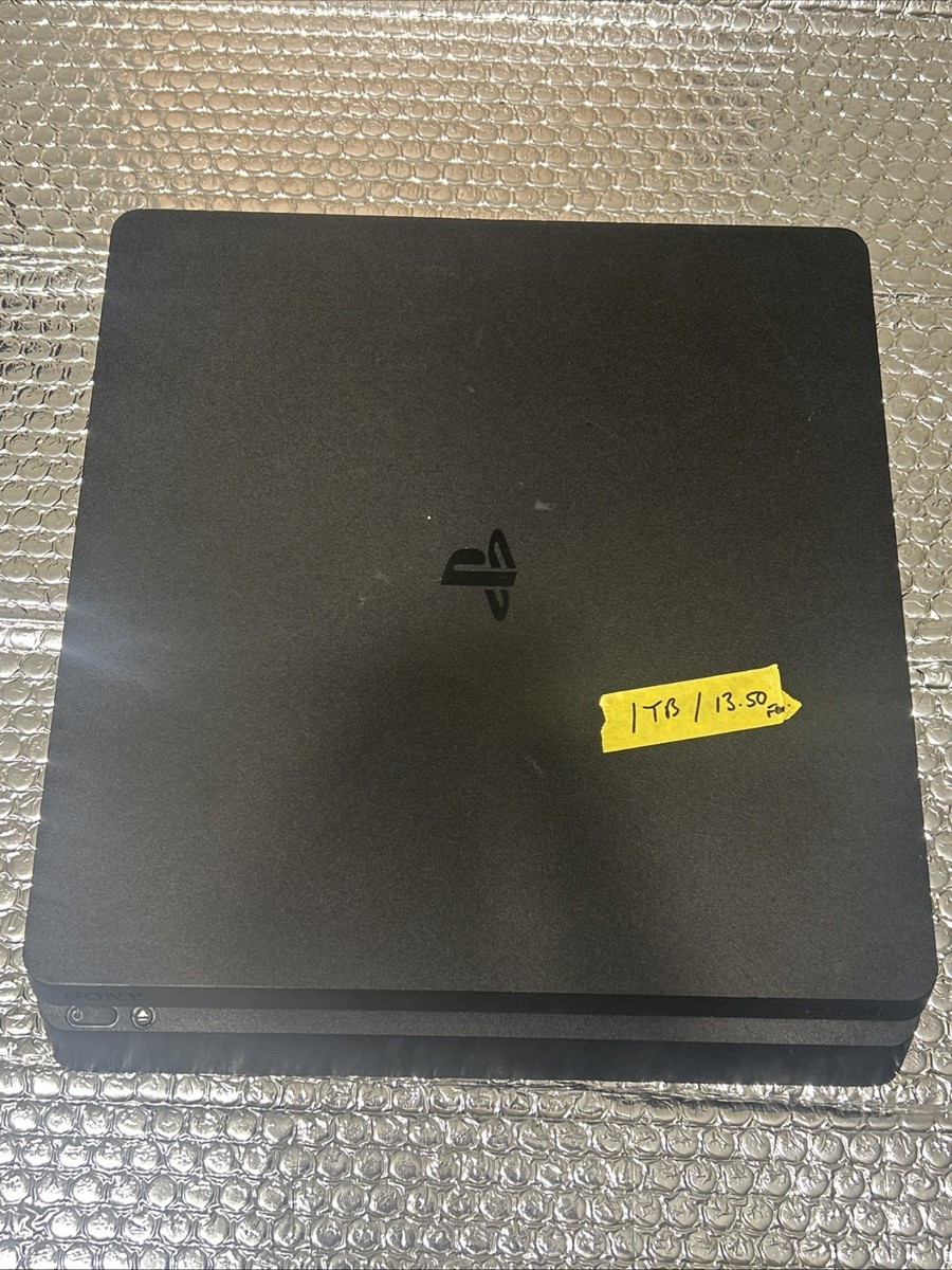 Sony PlayStation 4 Slim PS4 1TB Black Console Gaming System Only