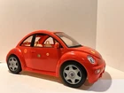 Mattel Barbie VW Volkswagen Beetle Bug Red Car 2000 Vintage Used  (AS IS)