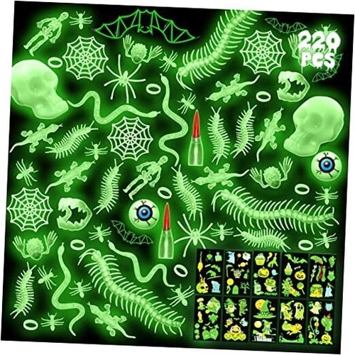 220PCS Halloween Party Favors Halloween Toys for Kids Halloween Goodie Bag