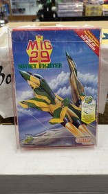 MIG 29 SOVIET FIGHTER NINTENDO NES VIDEO GAME IN BOX NO MANUAL W/ PROTECTOR
