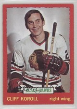 1973-74 O-Pee-Chee Dark Back Cliff Koroll #28 m5x