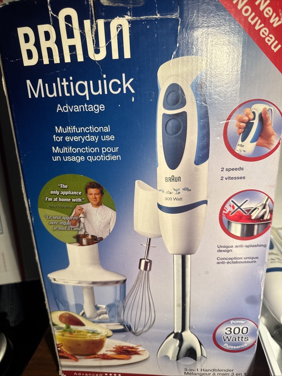 ブラウン MR 430 CA ハンドブレンダー BRAUN Multiquick Braun Multiquick 200 Watt Hand Blender & Chopper Model MR 430 HC