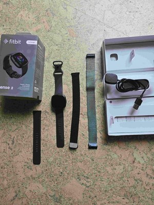Fitbit Sense 2   Smartwatch Fitnessuhr Fitness gebraucht