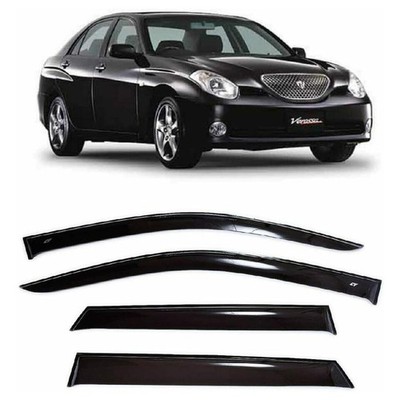 Tape-on Window Visors Rain Guards Fit Toyota Verossa 2001-2004 Wind Deflectors