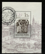 HUNGARY-1987.Souvenir Sheet - 60th Stampday  USED!! Mi.Bl.191
