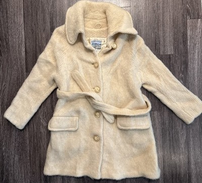 Vintage Eider Knit Iceland - Scotland Wool Long 5 Button Jacket Women s Large .