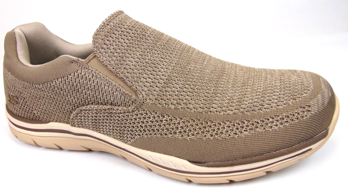 ?Closed Toe Loafers Sneakers Men\'s Beige Soft Plush Slip On Warm Comfortable Monaco Slip On Loafer Taupe Suede | Mens Loafers | Walk  main image 4
