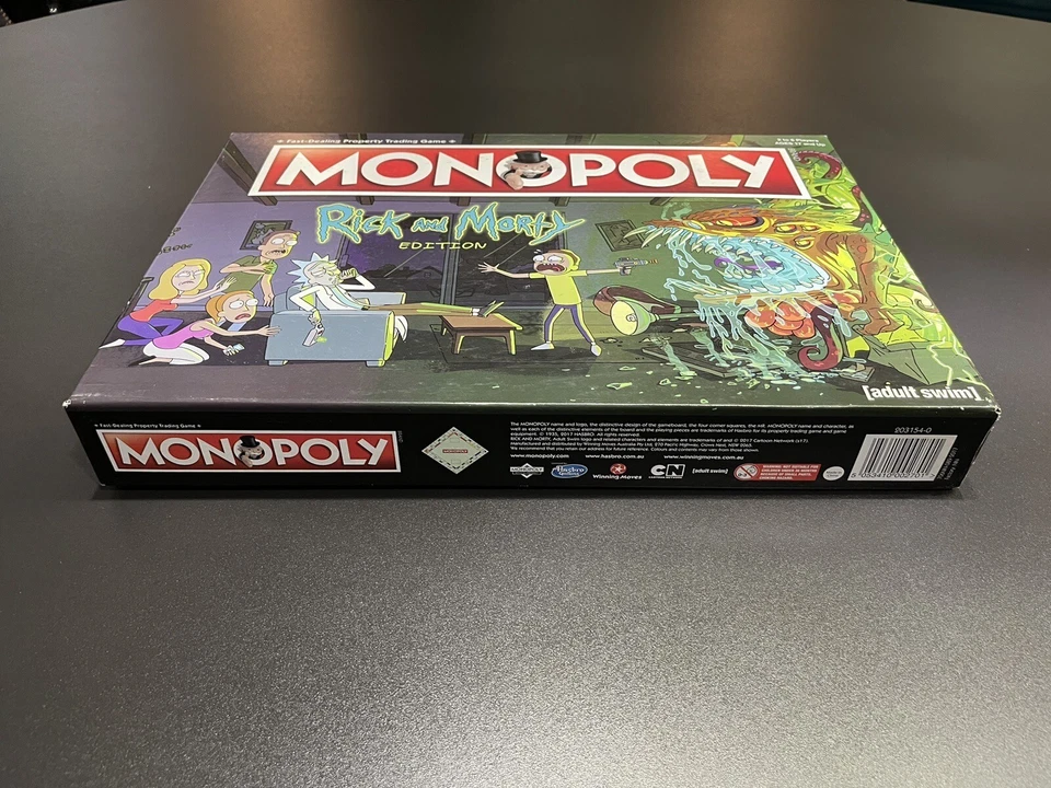 Monopoly Rick and Morty Edition Board Game Complete with Printed Rules - image 3 of 4