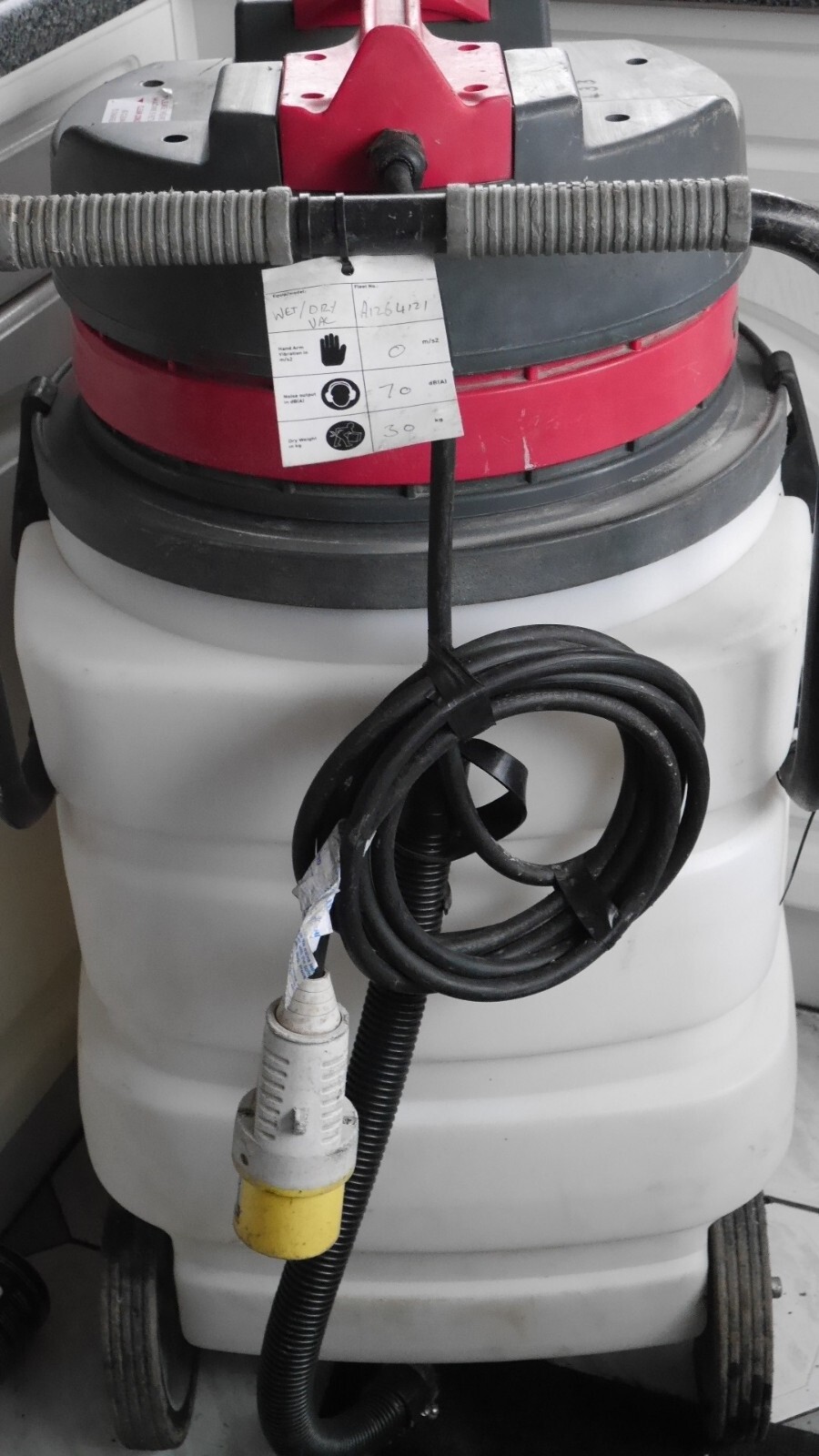 Elite RVK60 Industrial Wet & Dry Vacuum 110V 32A 60L Twin Motor Dust Extractor