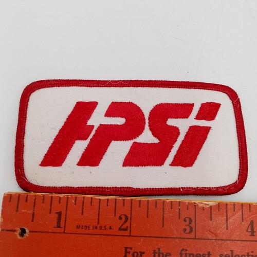 HPSI Vintage Uniform Patch Shirt Hat Red White Hydraulic Power Systems Used - Picture 9 of 9