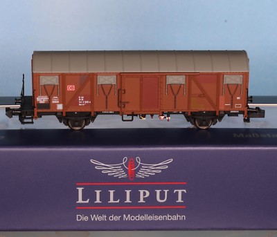 Liliput 260136-2, - Spur N -, DB ged. Güterw. Typ Gbs 245, Ep.5, gealtert