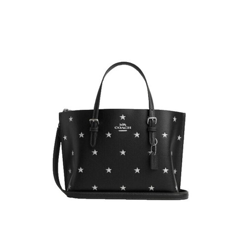 Coach Signature Embroidered Leather Boston Bag Multi Y2K Turnlock