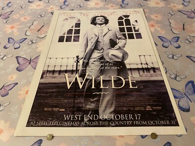 PAD10 FILMWERBUNG 12X9 WILDE: STEPHEN FRY. VANESSA REDGRAVE. JUDE LAW