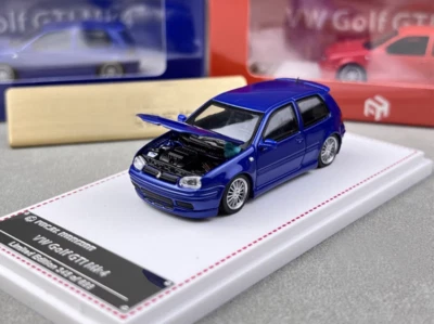 FH 1/64 Scale Volkswagen Golf GTI Mk4 Blue Color Diecast Car Model