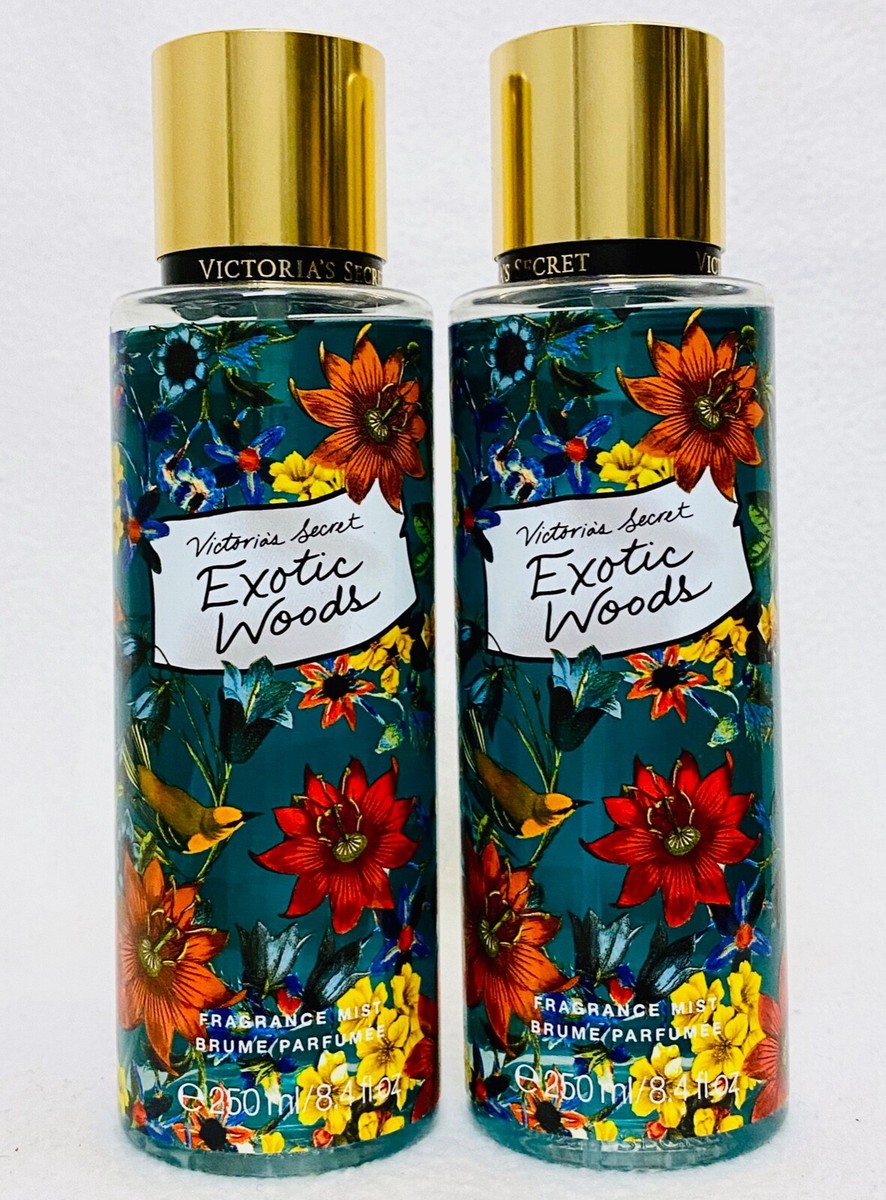 Victoria's Secret EXOTIC WOODS Fragrance Mist Body Spray Perfume