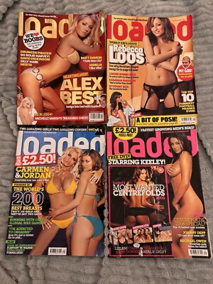 Loaded Magazine Bundle x 15 2004-10 - Jordan Katie Price - Lucy Pinder - Keeley