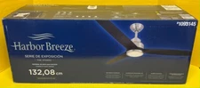 Harbor Breeze Showroom Series The Stokes 52”LED Ceiling Fan with Light & Remote