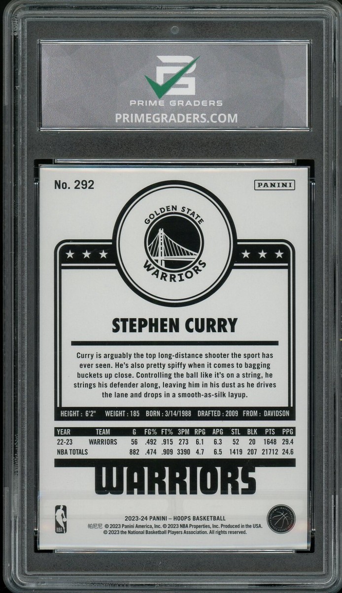 2023-24 Panini NBA Hoops - Hoops Tribute Stephen Curry #292