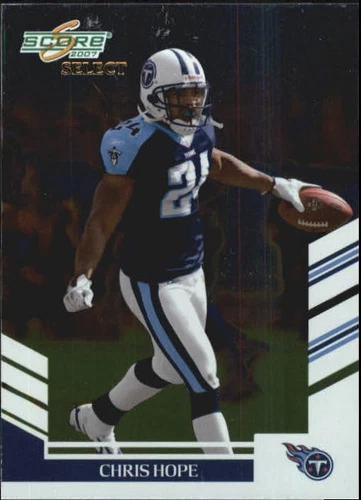 2007 Score Select Chris Hope #245