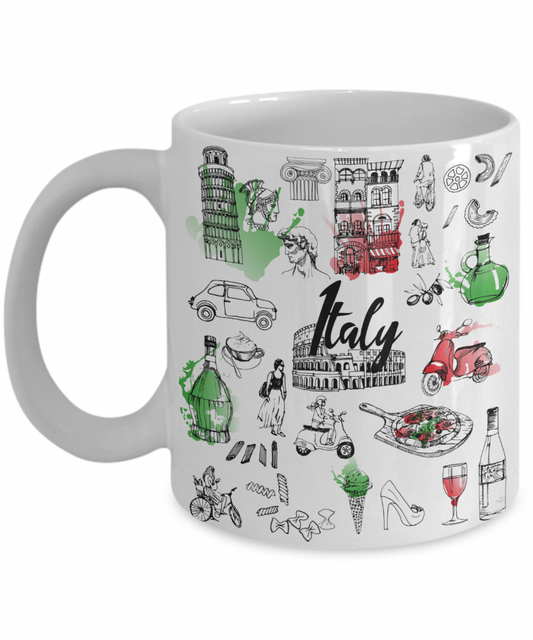 Italy Coffee Mug, 11 Oz eBay