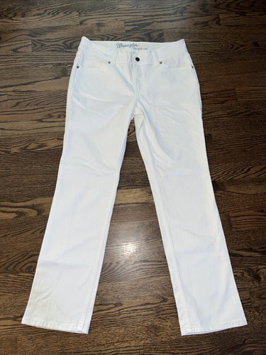 Wrangler Straight Leg Womens Denim Jeans 31 X 29 White - Picture 3 of 14