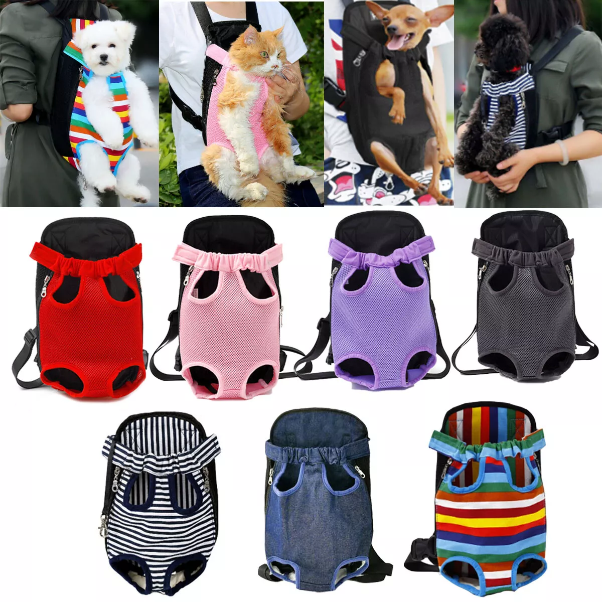 Back sales dog carrier