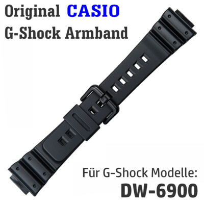 CASIO G-Shock Original Armband für DW-6900-1V / DW-6900G-1V, Ersatzband 71604262