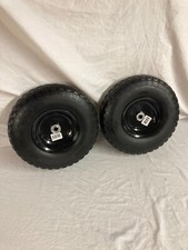 2- ( Matched pair ) - 13 inch Flat Free Replacement Wheels**New