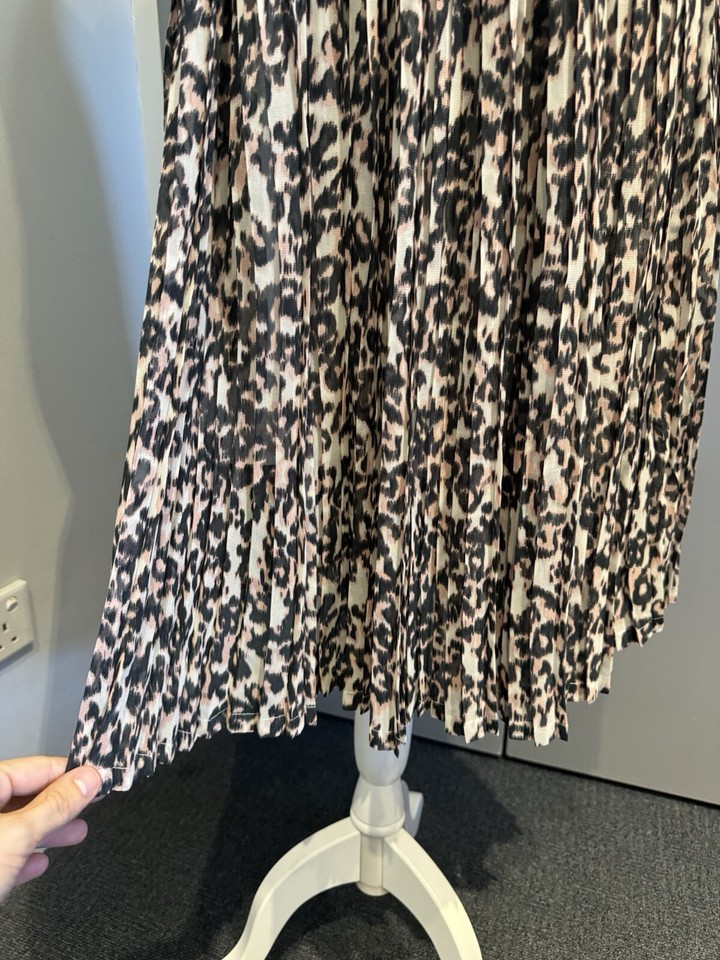 Pleated Midi Skirt Small NEXT eBay