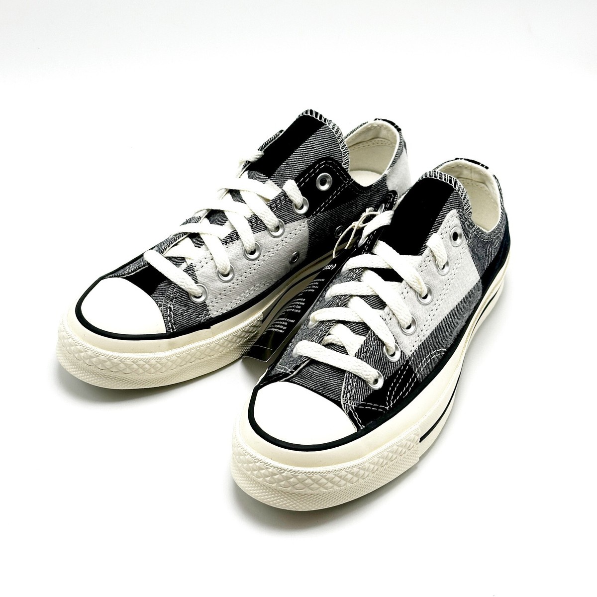 NEW* Unisex CONVERSE Beyond Retro x Chuck 70 Low 'Upcycled Flannel