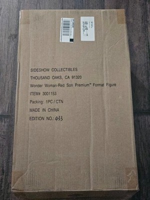 Sideshow Wonder Woman Red Son Premium Format Figure 3001153 New