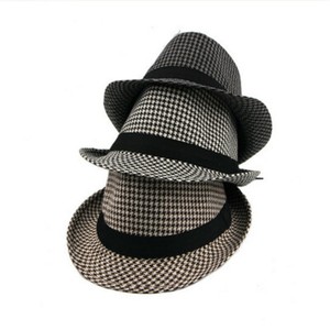 mens houndstooth hat