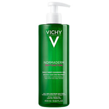 Vichy Normaderm Daily Acne Face Wash, 0.5 Salicylic Acid Cleanser, Gel Clean...