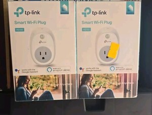 ×2 Lien vers Kasa tp HS100 Wi-Fi Smart Plug pour Alexa, Google Ast, Microsoft Cortana