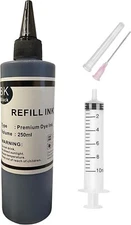 250ml Bulk Black Ink Refill Kit for Canon PG-210XL PG 210