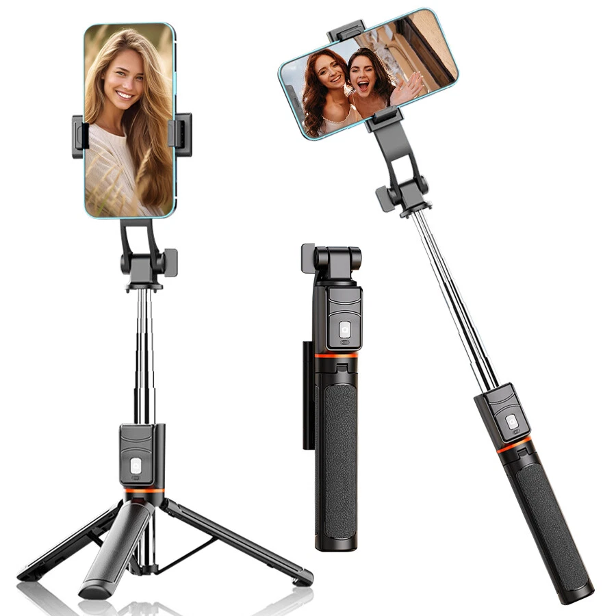 Retractable selfie stick tripod Desktop stand Wireless tripod for mobile phones - Image 4 of 4