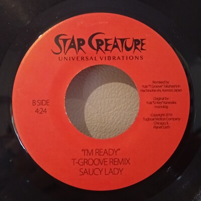 Saucy Lady - Sugar High / I'm Ready T-Groove Remix Breaks Funk Soul 7''
