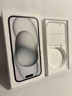 iPhone15 箱付き Box Only! OEM iPhone 15 128gb Blue *READ* Brand new original box