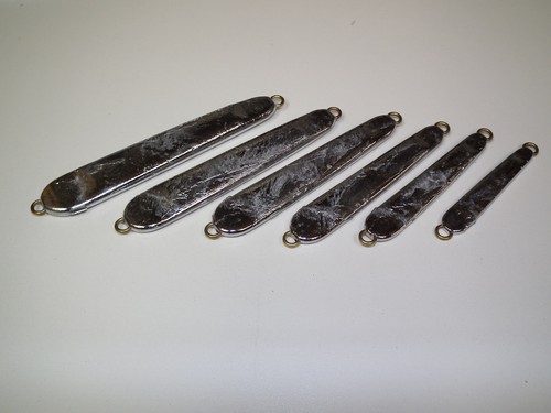 Salzwasser Löffel -8 Formen 1,2,3,4,5,6 Unzen CNC Aluminium Gießen Jigging - Bild 4 von 8