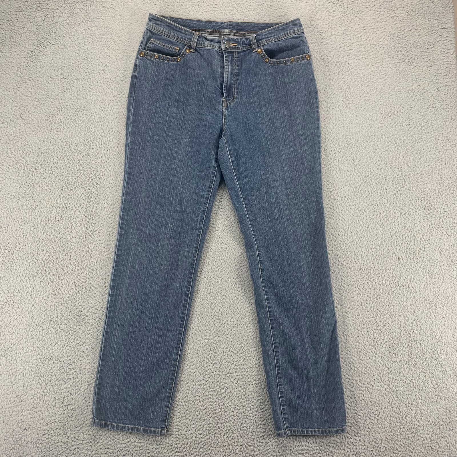 Pantalon Skinny Femme Chico's Taille 0.5 Regular Bleu Royal - Occasion Très Bon état