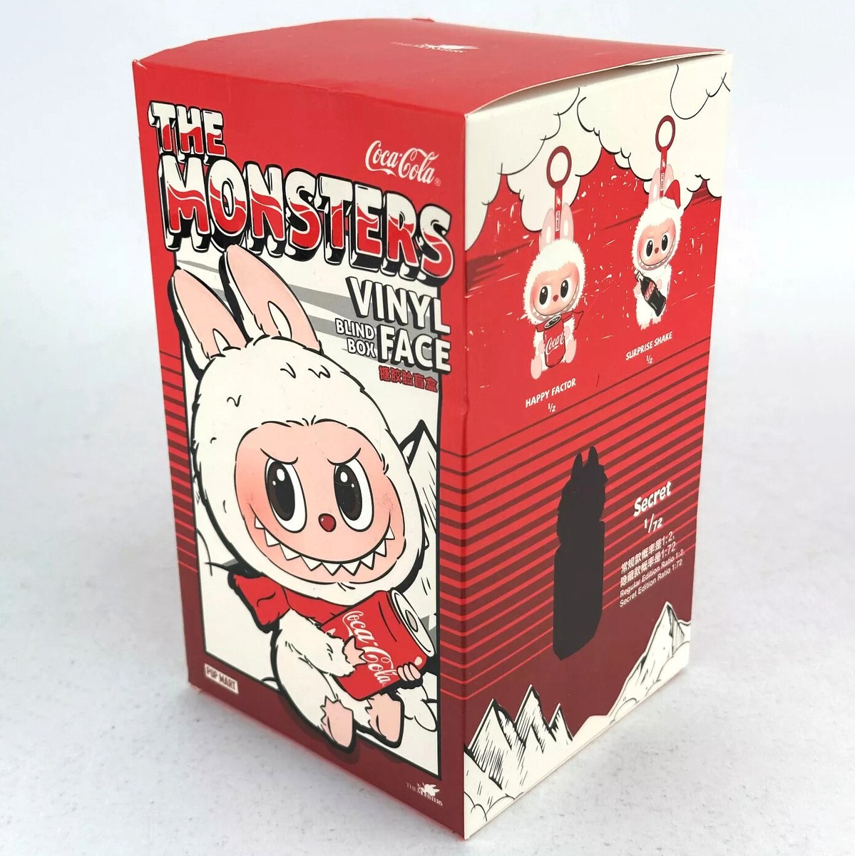 正規品　POPMART LABUBU Coca-Cola ２種類セット 箱開封済 LABUBU] Unboxing the limited edition Coca-Cola box that's
