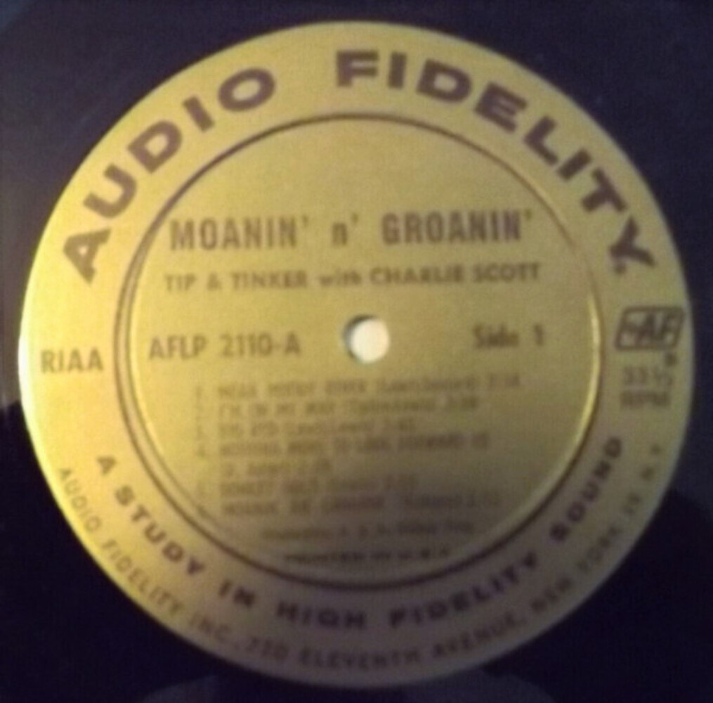 米LP Tip &amp; Tinker , Charlie Scott ( Moanin N Groanin BL23783803.1 Lmlr /00260 Tip & Tinker With Charlie Scott (10) - Moanin' N' Groanin