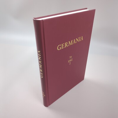 Germania Anzeiger Der Römisch-Germanischen Kommission Jg 70 1992 Bd 2 | Sehr Gut