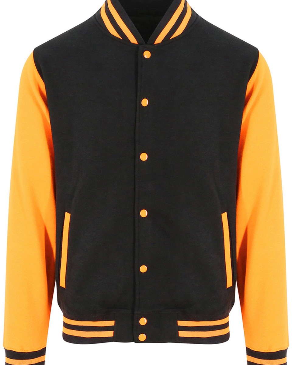 Just Hoods By AWDis Men's 80/20 Heavyweight Letterman Jacket