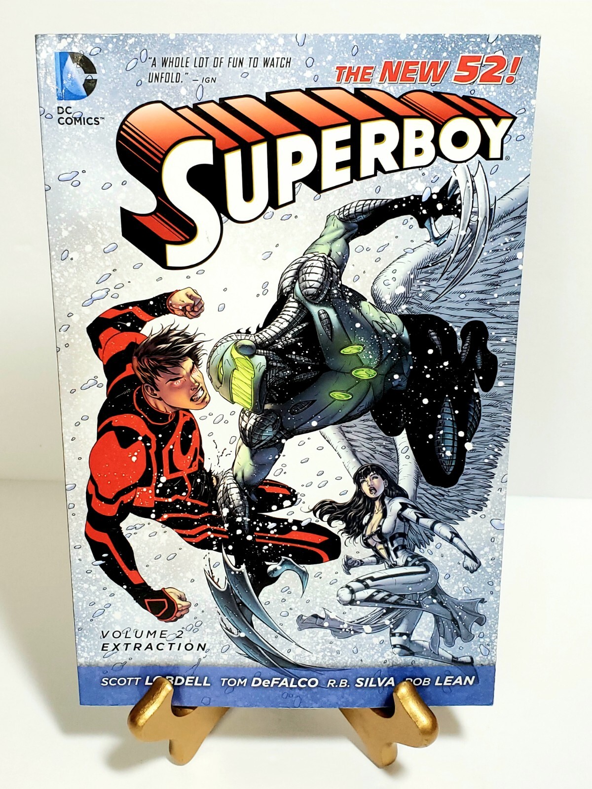 DC Comics Superboy Vol 2 Extraction by Lobdell DeFalco Silva Adventure Thrills