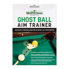 McDermott Ghost Ball Aim Trainer Pool Billiard Training Tool - AUTHORIZED DEALER