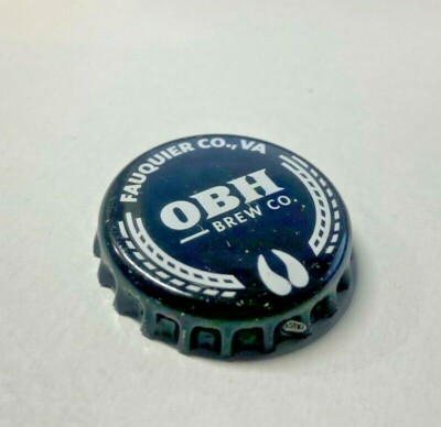 1x ((OBH Brew Co - Fauquier Co, VA)), collector beer / soda bottle cap 