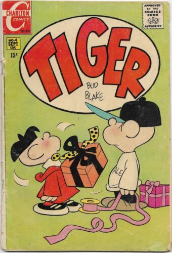 Tiger #4 - VG - Charlton Comics - Picture 1 of 1
